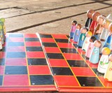 Zombies Vs. The Living Chess Set