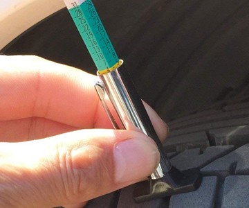 Color Coded Tire Tread Depth Gauge Color Coded Tire Tread Depth Gauge