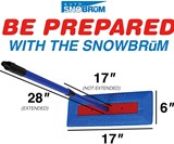SnowBrum Snow Remover for Cars & Trucks