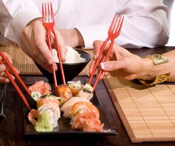 The Chork - Chopsticks & Fork in One The Chork - Chopsticks & Fork in One