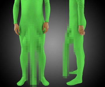 Well Endowed Zentai Suit Well Endowed Zentai Suit