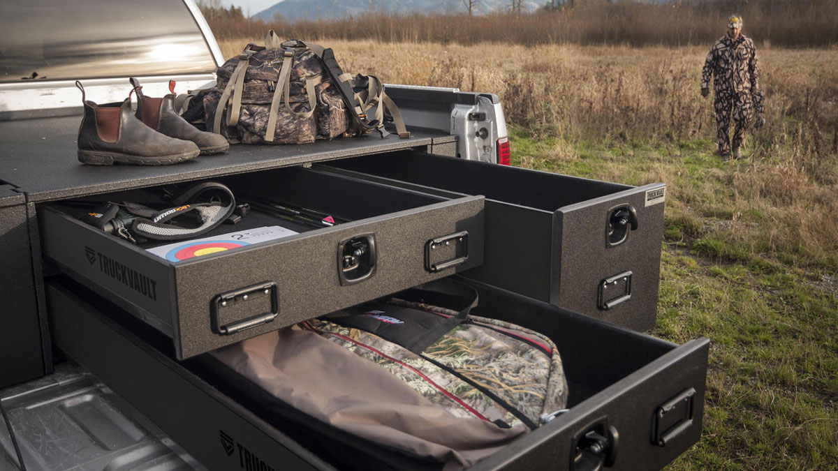TruckVault Secure In-Vehicle Storage System TruckVault Secure In-Vehicle Storage System