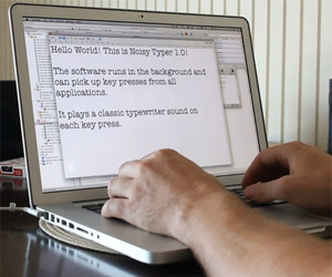 Noisy Typer - Typewriter App for Macs