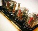 Black Retro Nixie Clock