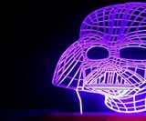 Darth Vader Color-Changing Lamp