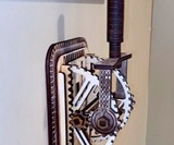Wooden Steampunk Light Switch Cover