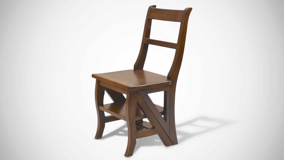 Benjamin Convertible Library Ladder Chair Benjamin Convertible Library Ladder Chair