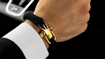 Alpha Rebel KCUF 24K Gold Survival Bracelets Alpha Rebel KCUF 24K Gold Survival Bracelets