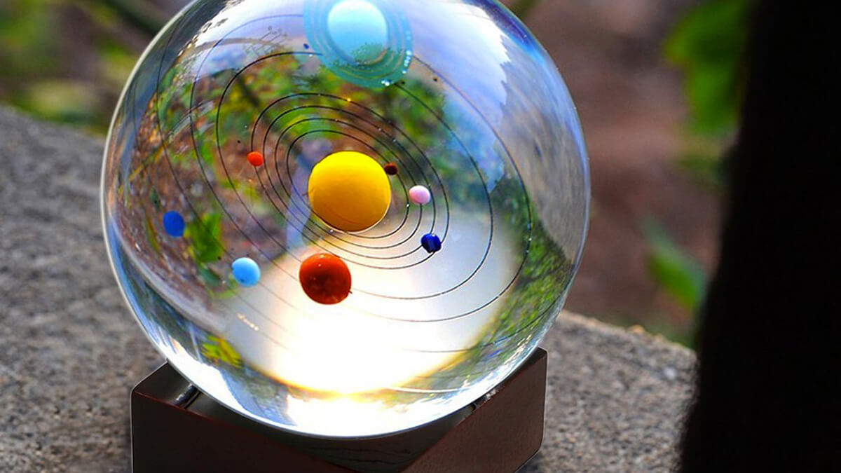 Solar System Crystal Ball Solar System Crystal Ball