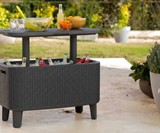 Keter Bevy Bar Table & Cooler Combo