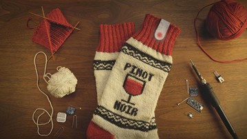 DIY Netflix Socks DIY Netflix Socks