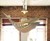Wooden Whale Pendant Light