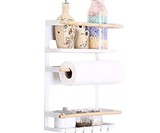 Magnetic Fridge Organizer Rack