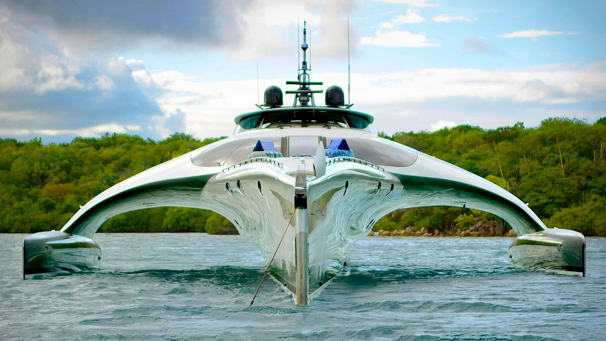 Adastra Trimaran Yacht
