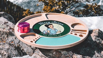 Blazy Susan Spinning Rolling Trays Blazy Susan Spinning Rolling Trays