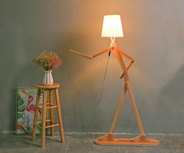 Posable Stick Figure Floor Lamp Posable Stick Figure Floor Lamp