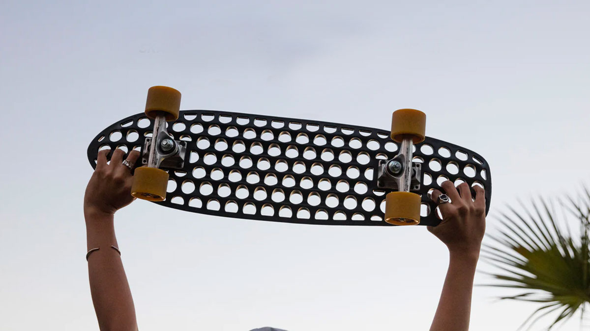 Lander Recycled Ocean Fishing Net Skateboards Lander Recycled Ocean Fishing Net Skateboards