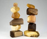 Tumi Ishi Wood Rock Balancing Blocks