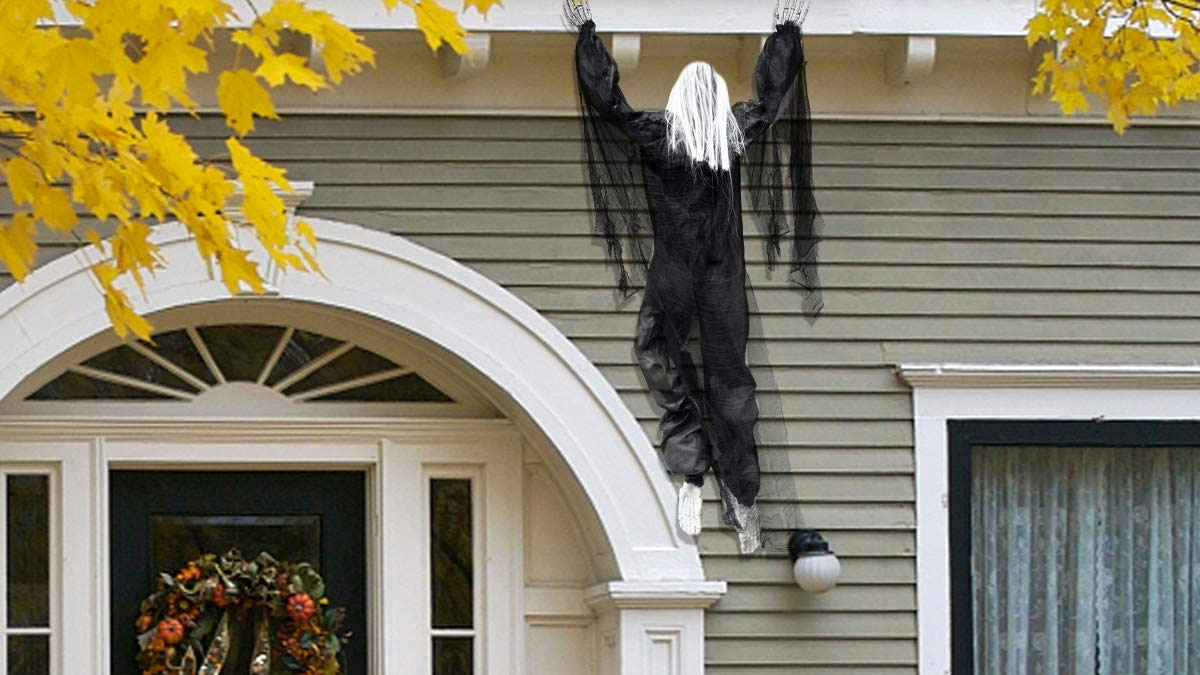 Life-Size Hanging Climbing Dead Zombie Life-Size Hanging Climbing Dead Zombie