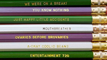 Favorite TV Show Pencils Favorite TV Show Pencils
