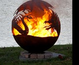 Pendragon's Hearth Dragon Fire Pit