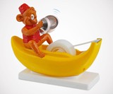 Clapping Monkey with Cymbals Tape Dispenser