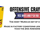 Offensive Crayons Red, White, and F*ck You Edition