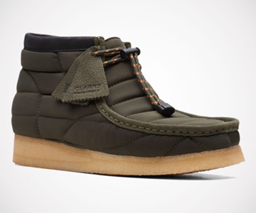 Clarks Quilted Walllabee Boot