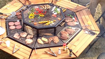 JAG Communal Grill Table JAG Communal Grill Table