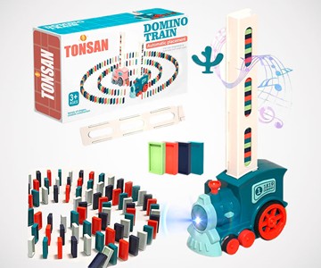 Automatic Domino Train Set