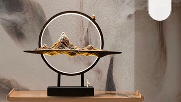 The Vast Land Incense Burner Lamp