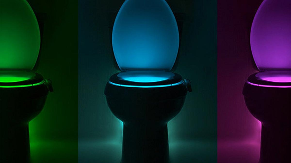 IllumiBowl Toilet Night Light IllumiBowl Toilet Night Light