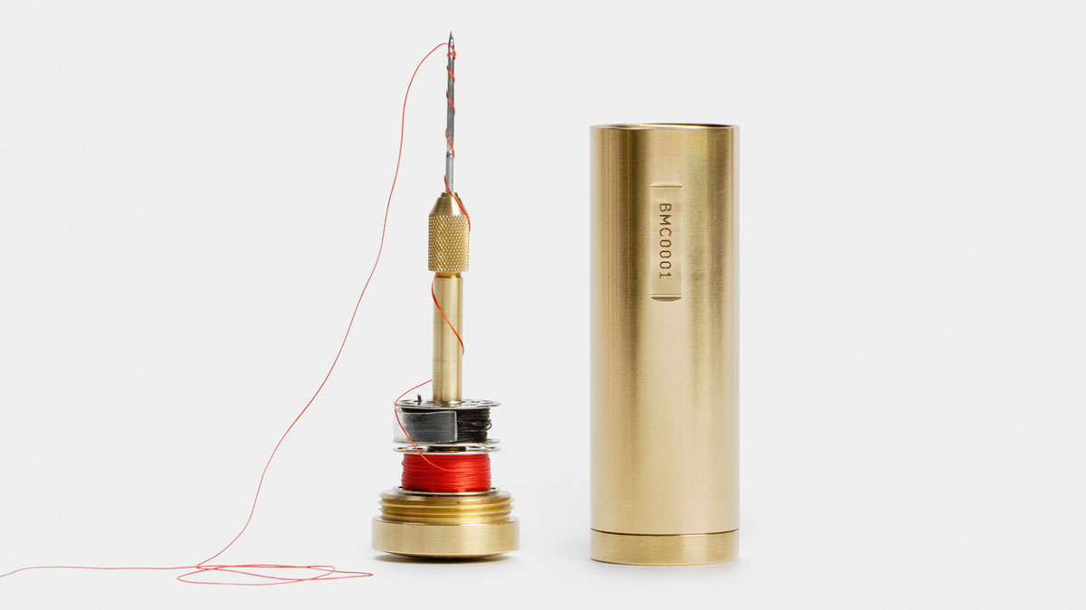 Best Made Brass Capsule Stitcher
