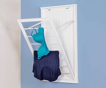 Wall-Mounted or Over-the-Door Clothes Drying Rack Wall-Mounted or Over-the-Door Clothes Drying Rack