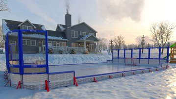 EZ Ice - DIY 60-Minute Backyard Ice Rink EZ Ice - DIY 60-Minute Backyard Ice Rink
