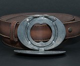 The BevBuckle - Retractable Drink Holder Belt Buckle