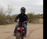 Gas Powered Mini Trail Bike