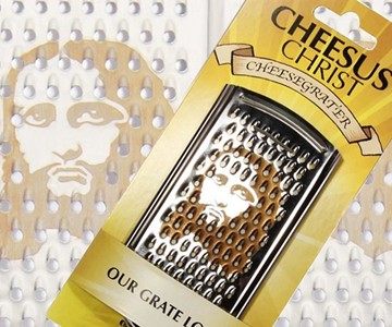 Cheesus Christ Cheese Grater Cheesus Christ Cheese Grater