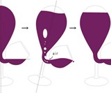 Glass Tank Self-Filling Wine Glass