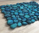 Felt Stone Area Rugs