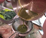 Cannabis Cookbook - Straining Weed Butter