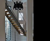 Falcon 9 Rocket Chandelier