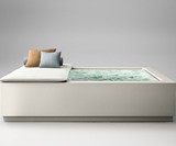 Quadrat Pool Relax - Mini Infinity Pool & Lounger