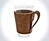 Leather Pint Glass Sleeve with Handle Leather Pint Glass Sleeve with Handle