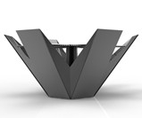 Toroid Collapsible Grill - Front View