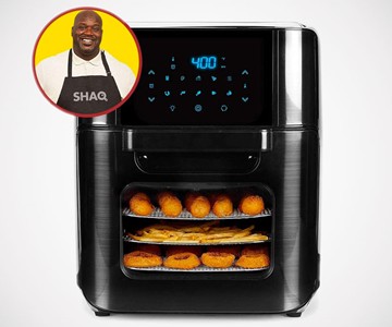 Cooking with SHAQ Air Fryer Oven Pro