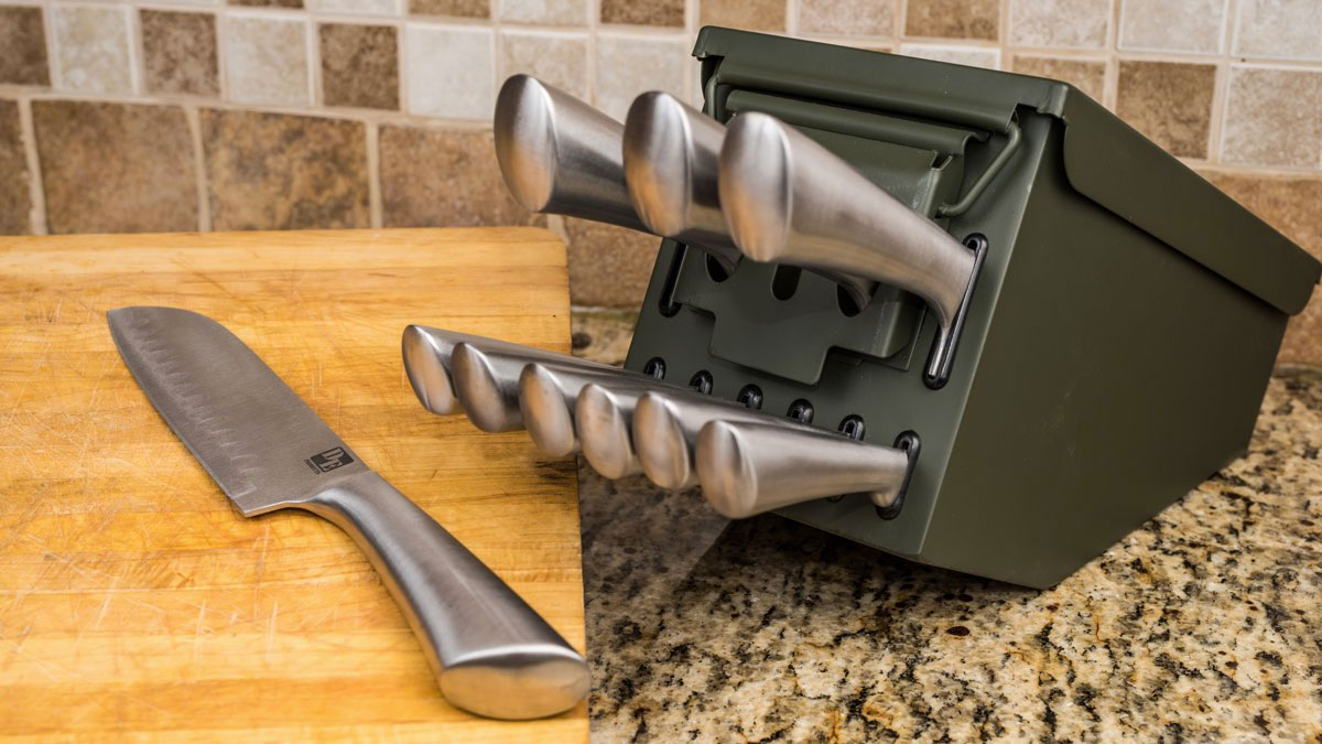 Ammo Can Knife Block Ammo Can Knife Block