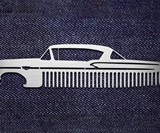 BLVD Chromb Car & Truck Combs & Bottle Openers