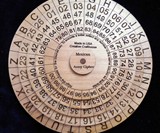 Mexican Army Cipher Disk