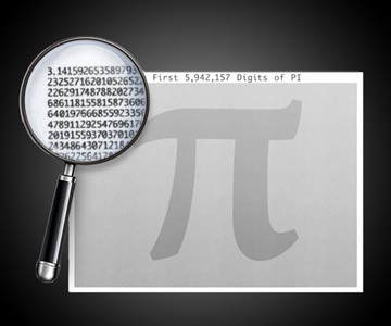 6 Million Digits of Pi Poster 6 Million Digits of Pi Poster